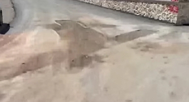 Yetimin hakkı yedirilmeyecekti: Bir ay önce yapılan yol yeniden kazıldı!