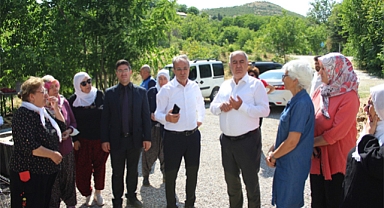 Ağın Kadınları Tarımsal Kalkınma kooperatifi'ne geçmiş olsun ziyareti