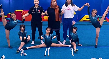 Cimnastik Yarışması'nda bireyselde ilk üç derece Elazığ ekibinin 