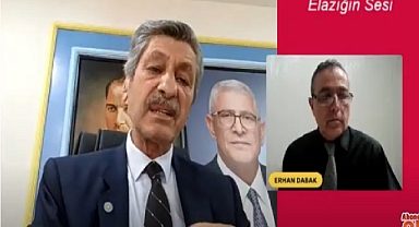 İYİ Parti İl Başkanı Habip Yaşar: Elazığ'da insanlar konuşmaya korkuyor