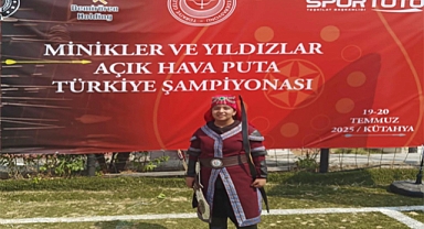 Buğlem Sare'den Türkiye üçüncülüğü