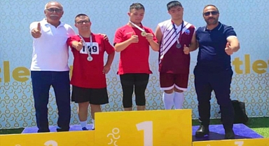 Elazığlı Özel Sporcu Ömer Aydemir, Türkiye Üçüncüsü oldu