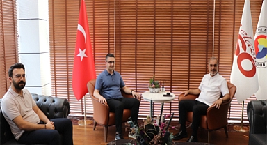 Fırat Elektrik Müdürü Gül'den, Başkan Alan'a ziyaret