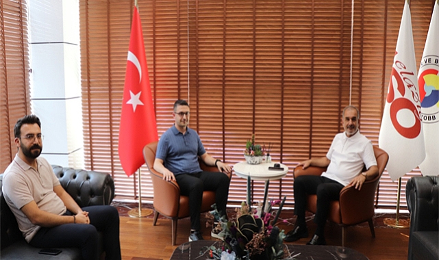 Fırat Elektrik Müdürü Gül'den, Başkan Alan'a ziyaret