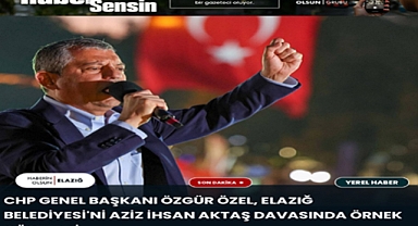Özgür Özel'den Sert Çıkış: