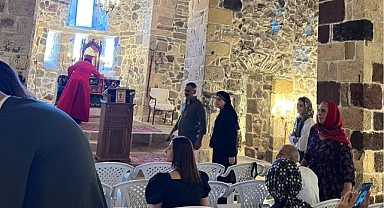 Elazığ Meryem Ana kilisesi'nde ayin düzenlendi