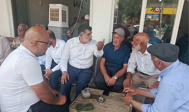 HÜDA PAR Baskil'de Saha Çalışması Yaptı: