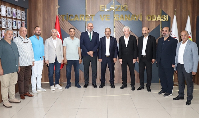 Muhtarlar Federasyonu Başkanı, Alan'ı ziyaret etti