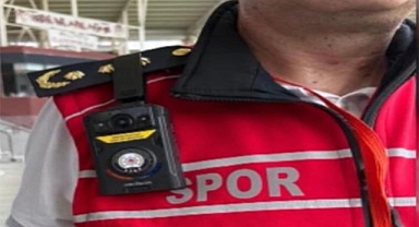 Elazığ'da futbol müsabakalarında yaka kamerası dönemi başladı