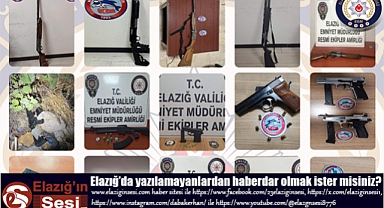 Elazığ'da Suçlulara göz açtırılmadı: Ayda 95 hükümlü yakalandı