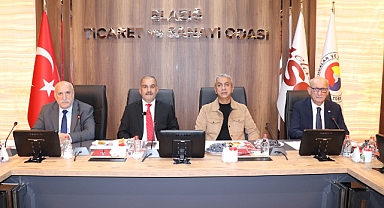 Elazığ TSO Ekim Ayı Meclis toplantısını gerçekleştirdi