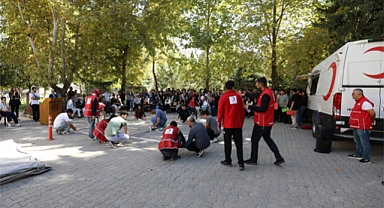 FÜ'sinde, Afetlere dirençli toplum eğitimi düzenlendi