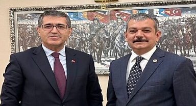 Keleş, Strateji ve Bütçe Başkanı İbrahim Şenel ile kritik görüşme yaptı