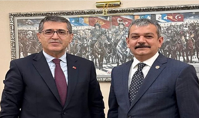 Keleş, Strateji ve Bütçe Başkanı İbrahim Şenel ile kritik görüşme yaptı