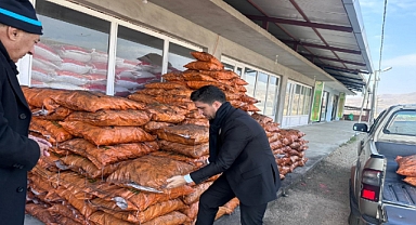Baskil'de, Vatandaşlara kış öncesi kömür yardımı yapıldı