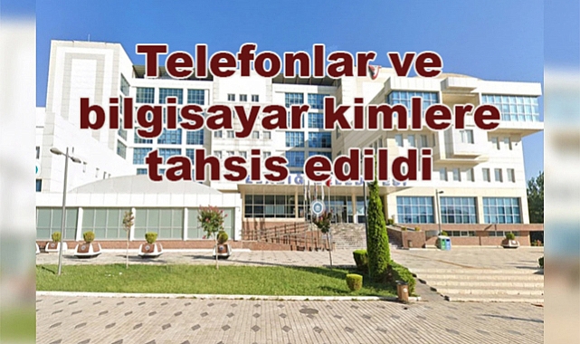Belediyenin mal ve hizmet alımı ihalelerinde usulsüz telefon ve bilgisayar şartı