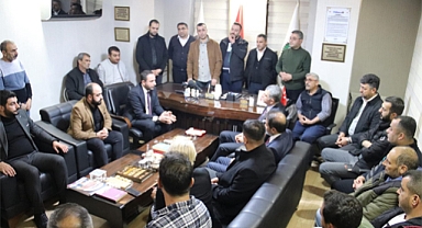 CHP heyeti Hizmet-İş Sendikası Elazığ şubesi’ne ziyaret etti