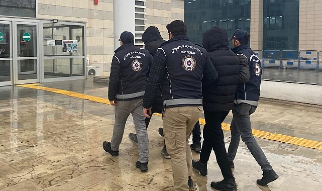Elazığ'da: 16 Düzensiz göçmen yakalandı, 2 şüpheli tutuklandı