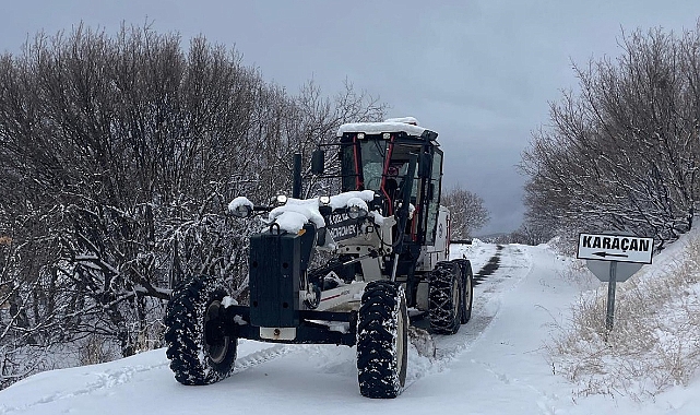 Elazığ'da, 111 köy yolu açılmayı bekliyor