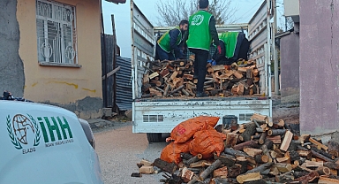 Elazığ İHH’dan 300 Aileye yakacak yardımı