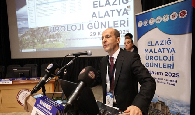 Prof. Dr. Orhan: Elazığ-Malatya Üroloji günleri ulusal ölçekte ilgi gördü