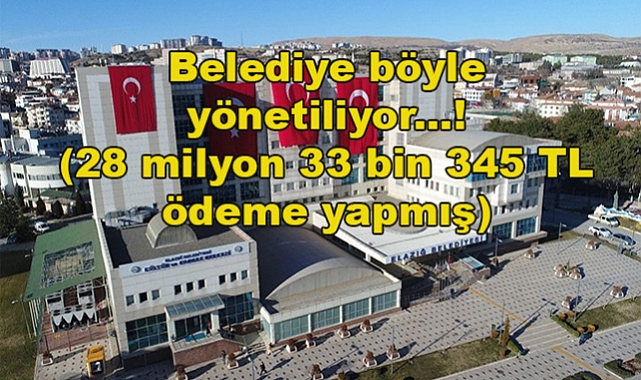 Sayıştay'dan Elazığ Belediyesi'ne mali risk uyarısı...