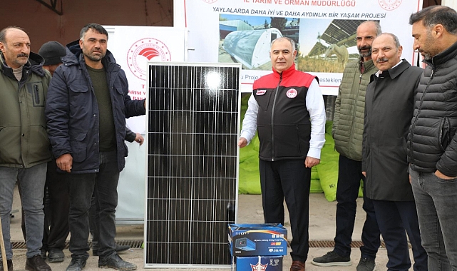 Yaylalarda daha iyi ve daha aydınlık bir yaşam projesi uygulamaya konuldu