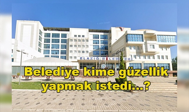 Elazığ Belediyesi, Öğretmenevinin kira bedelini bile ödemiş