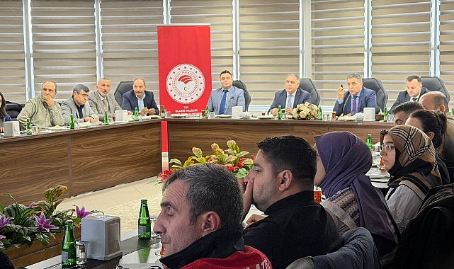 Elazığ'da Hayvansal üretim planlaması bilgilendirme toplantısı gerçekleştirildi