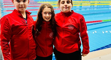 Elazığlı Paletli yüzücüler şampiyonaya damga vurdu