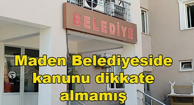 Sayıştay'dan Uyarı: Maden Belediyesi, Bakanlıktan izin alınmadan personel alımı yapmış