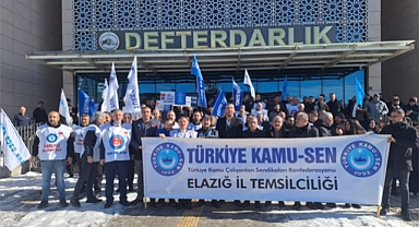 Türk Kamu-Sen'den Elazığ'da; Ücrette hakkaniyet, vergide adalet çağrısı