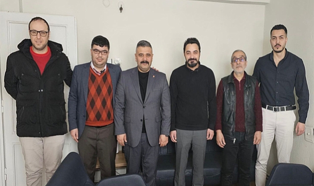 Zafer Partisinden görme engelliler derneği'ne ziyaret