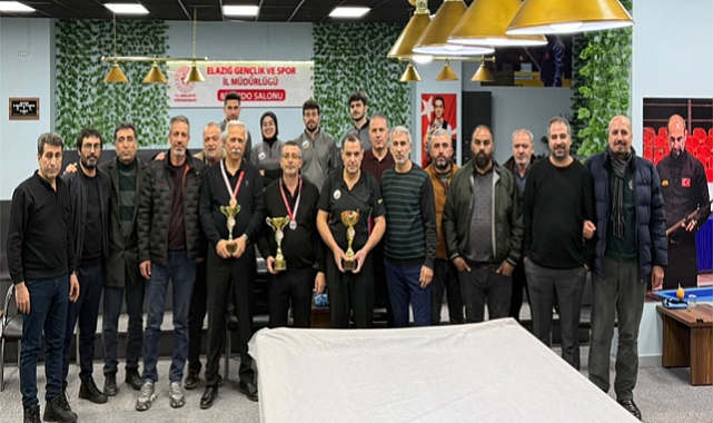 Bilardo İl şampiyonası sona erdi