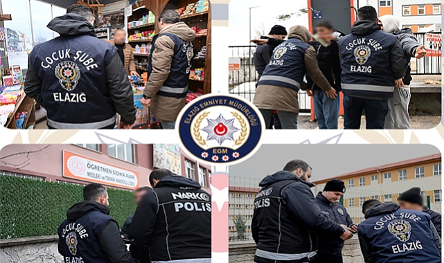 Çocukların güvenliği için okul çevrelerinde denetim yapıldı