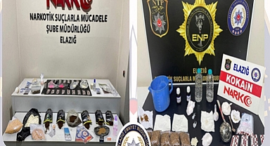 Elazığ'da Son 20 Günde Uyuşturucu Operasyonu: 20 Tutuklama