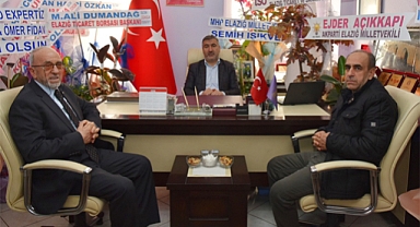 Elazığ Ticaret Borsası Başkanı Dumandağ, Kovancılar ve Karakoçan ilçelerinde ziyaretlerde bulundu