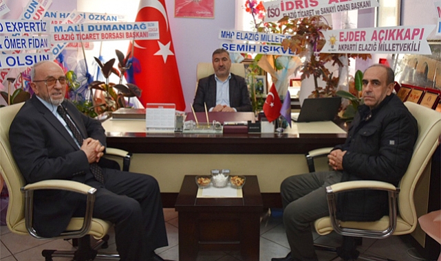 Elazığ Ticaret Borsası Başkanı Dumandağ, Kovancılar ve Karakoçan ilçelerinde ziyaretlerde bulundu