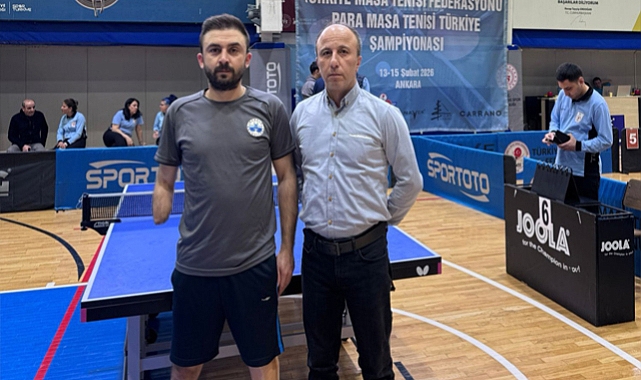 Elazığlı Paralimpik Sporcu Hamza Yıldız Türkiye 5'incisi oldu