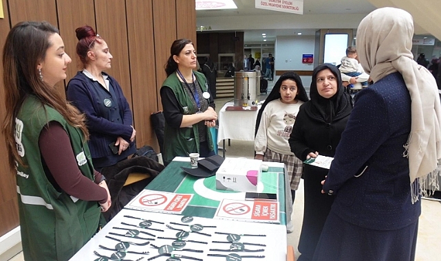 Fırat Üniversitesi hastanesinde dünya sigara bırakma günü etkinliği