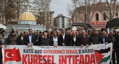 Elazığ'da Dünya Kudüs günü kapsamında basın açıklaması yapıldı