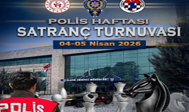 Elazığ'da Polis haftası satranç turnuvası: Ödül 100 bin tl 