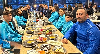 Elazığ'da SEM sporcularıyla iftar buluşması