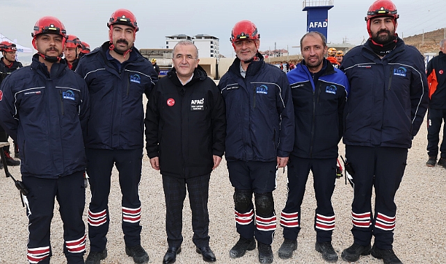 Fırat EDAŞ arama kurtarma ekibi, AFAD tatbikatında yer aldı