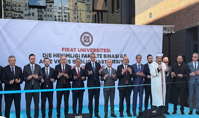 Fırat üniversitesi ağız ve diş sağlığı hastanesi hizmete açıldı