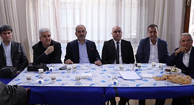 Elazığ TSO Başkanı İdris Alan, Madenliler derneğini ziyaret etti
