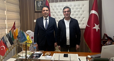 ETSO Başkan Adayı Öner, Başkan Çakmakçı'yı ziyaret etti 