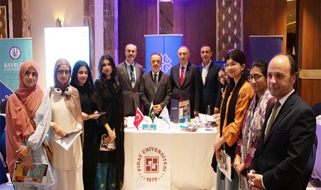 Fırat Üniversitesi, Pakistan'da düzenlenen eğitim fuarında tanıtıldı