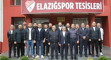 AK Parti Elazığ heyetinden Elazığspor’a moral ziyareti