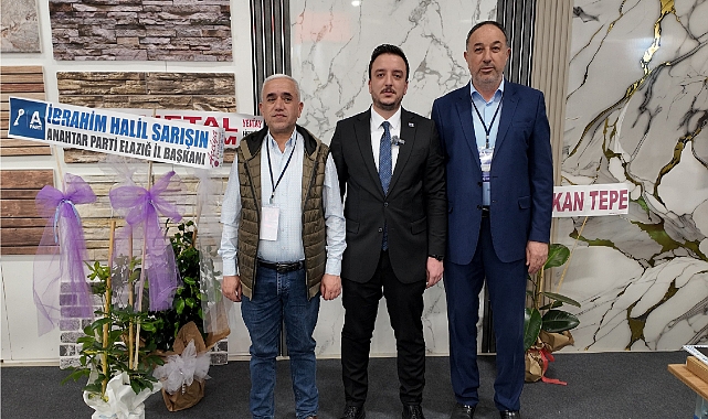 Anahtar Parti Elazığ İl Başkanlığı'ndan inşaat fuarına destek mesajı